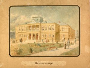 Regionaal museum door Heinrich Wettach